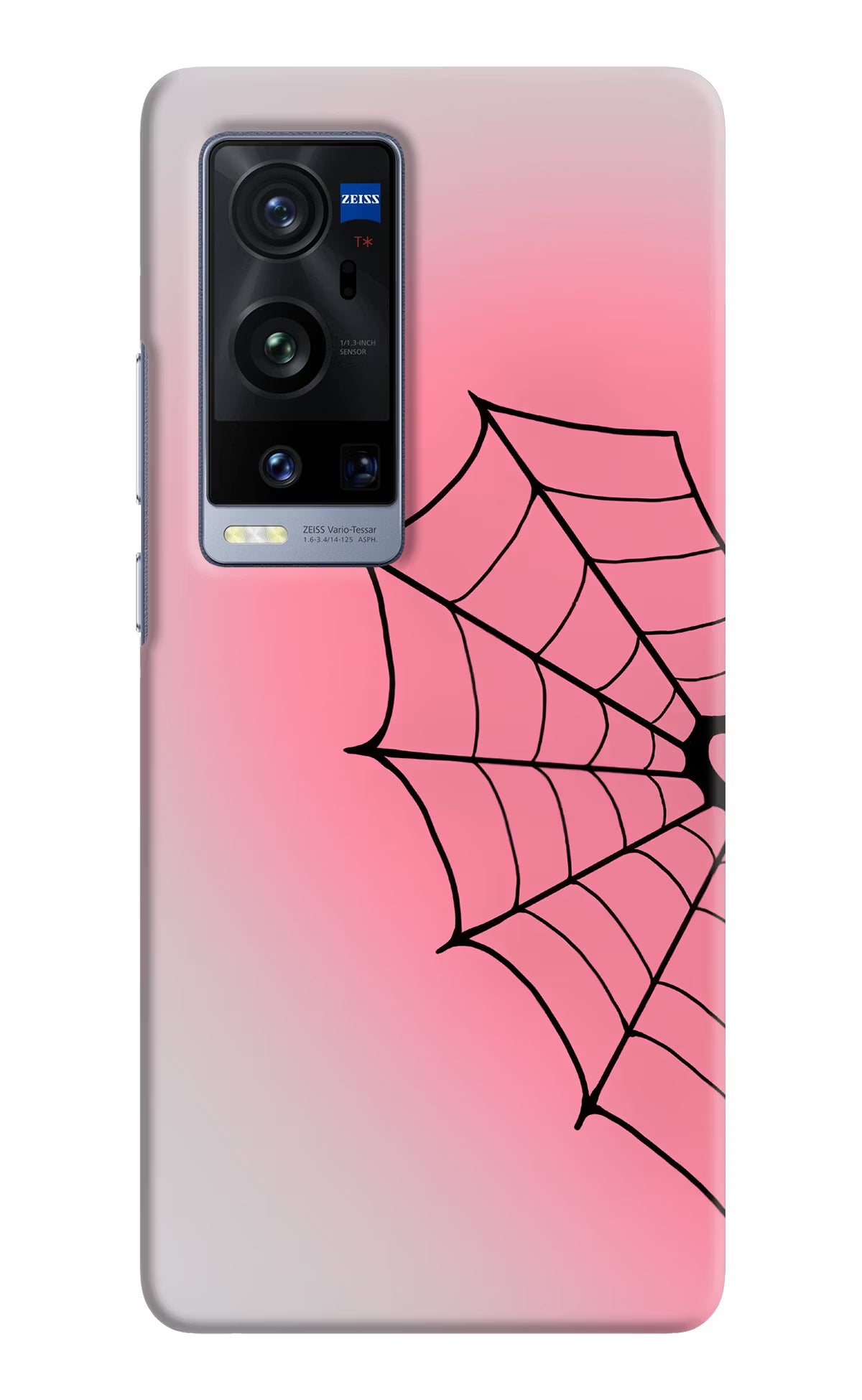 Pink Web Vivo X60 Pro+ Back Cover
