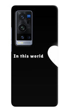 This World Vivo X60 Pro+ Hard Case Back Cover by Casekaro