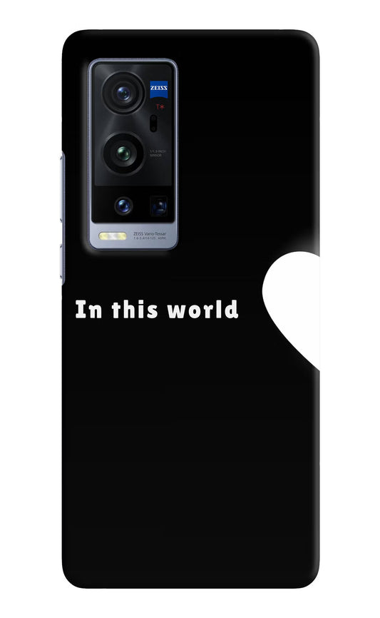 This World Vivo X60 Pro+ Hard Case Back Cover by Casekaro