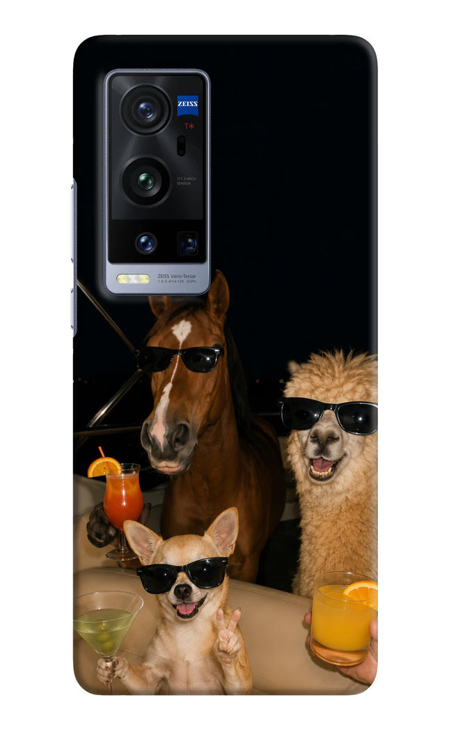 Party Squad Vivo X60 Pro+ Hard Case Back Cover by Casekaro