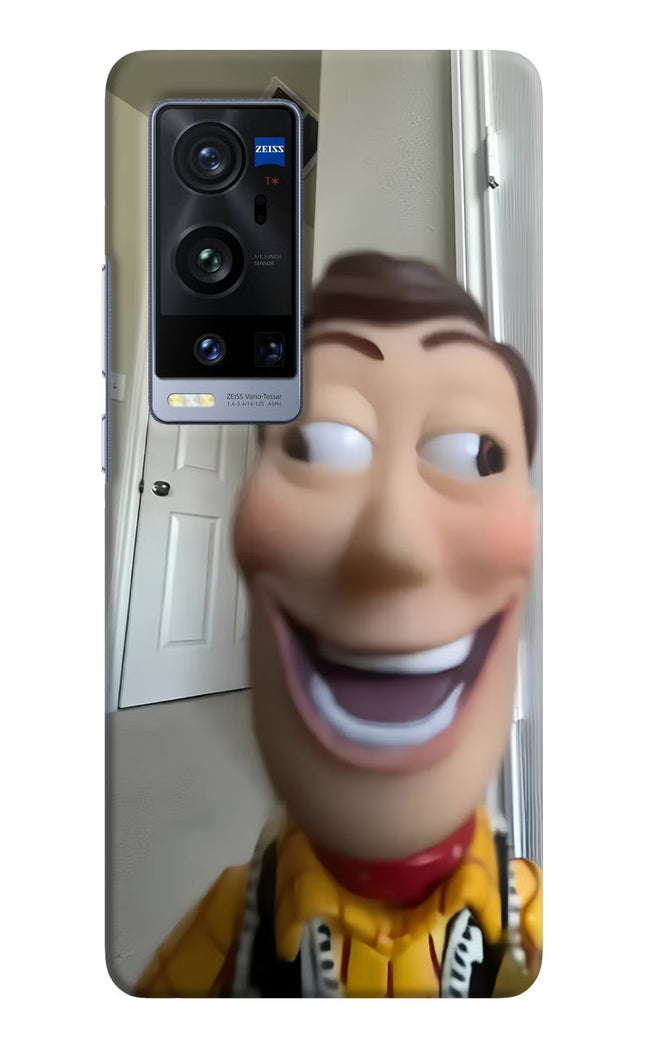 Side Eye Woody Vivo X60 Pro+ Hard Case Back Cover by Casekaro