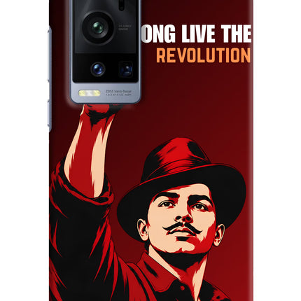 Bhagat Singh Revolution Vivo X60 Pro+ Hard Case Back Cover by Casekaro