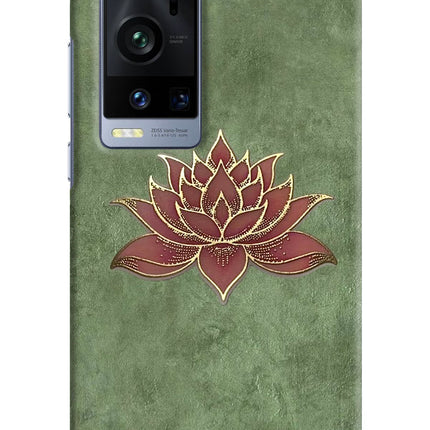 Lotus Grace Vivo X60 Pro+ Hard Case Back Cover by Casekaro