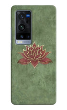 Lotus Grace Vivo X60 Pro+ Hard Case Back Cover by Casekaro