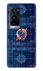 Koi Blue Vivo X60 Pro+ Back Cover