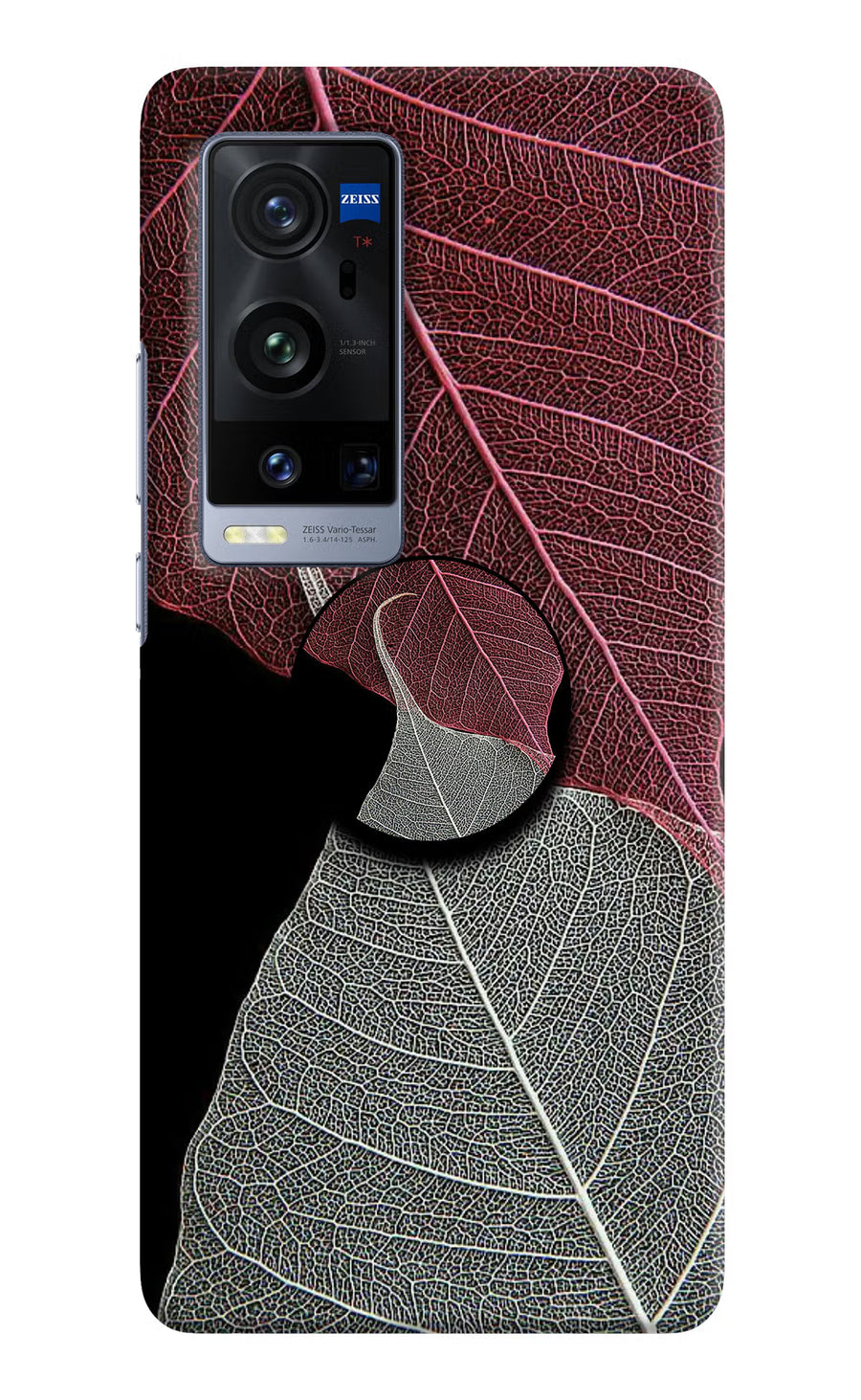 Leaf Pattern Vivo X60 Pro+ Pop Case, Hard case