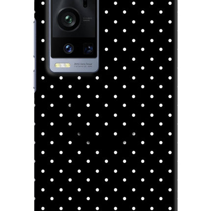White Dots Vivo X60 Pro+ Pop Case by Casekaro