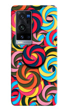 Spiral Pattern Vivo X60 Pro+ Pop Case by Casekaro