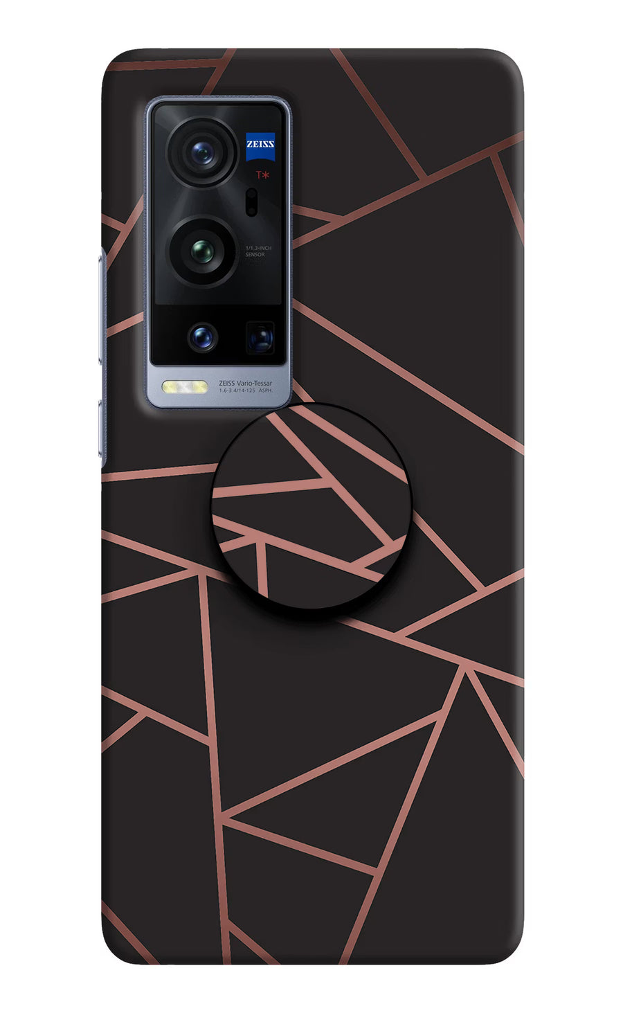 Geometric Pattern Vivo X60 Pro+ Pop Case, Hard case
