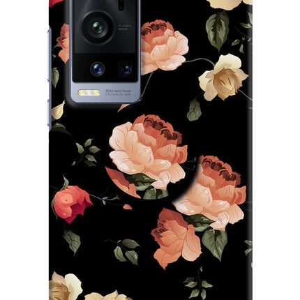 Flowers Vivo X60 Pro+ Pop Case by Casekaro