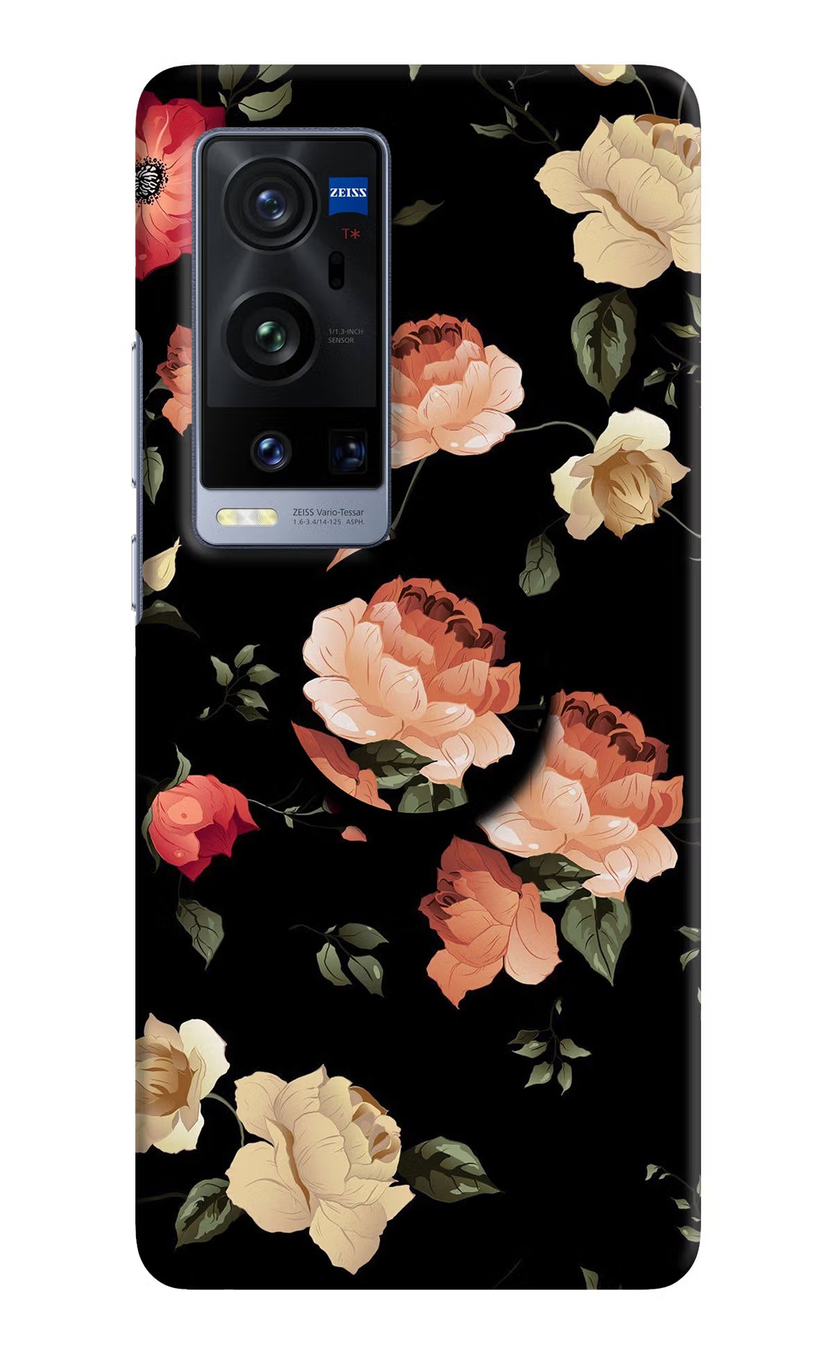 Flowers Vivo X60 Pro+ Pop Case by Casekaro