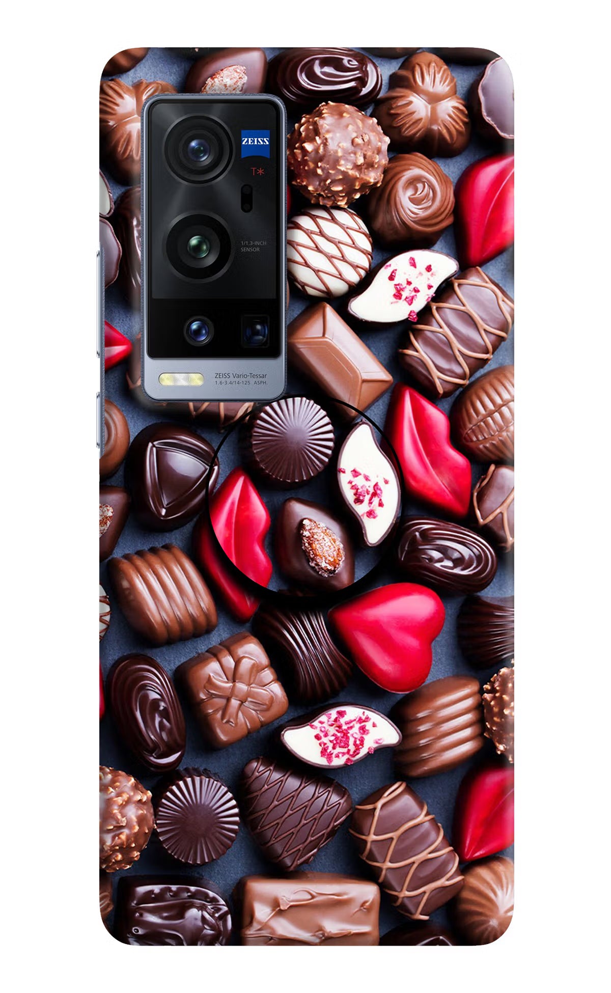 Chocolates Vivo X60 Pro+ Pop Case by Casekaro