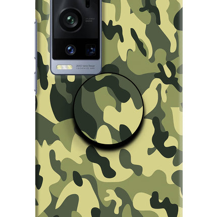 Camouflage Vivo X60 Pro+ Pop Case by Casekaro