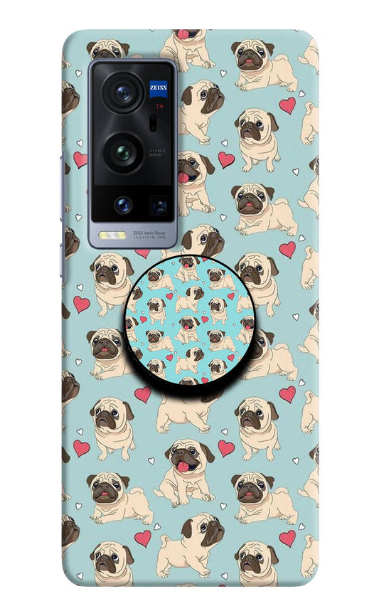 Pug Dog Vivo X60 Pro+ Pop Case by Casekaro
