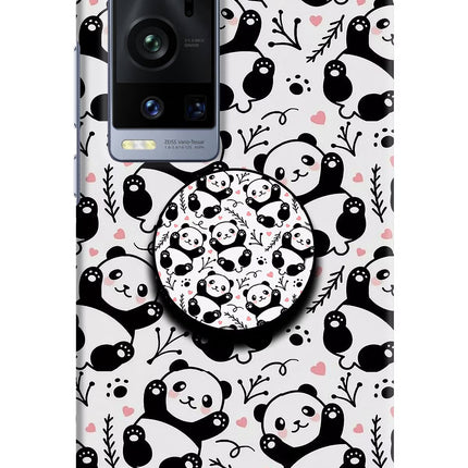 Cute Panda Vivo X60 Pro+ Pop Case by Casekaro