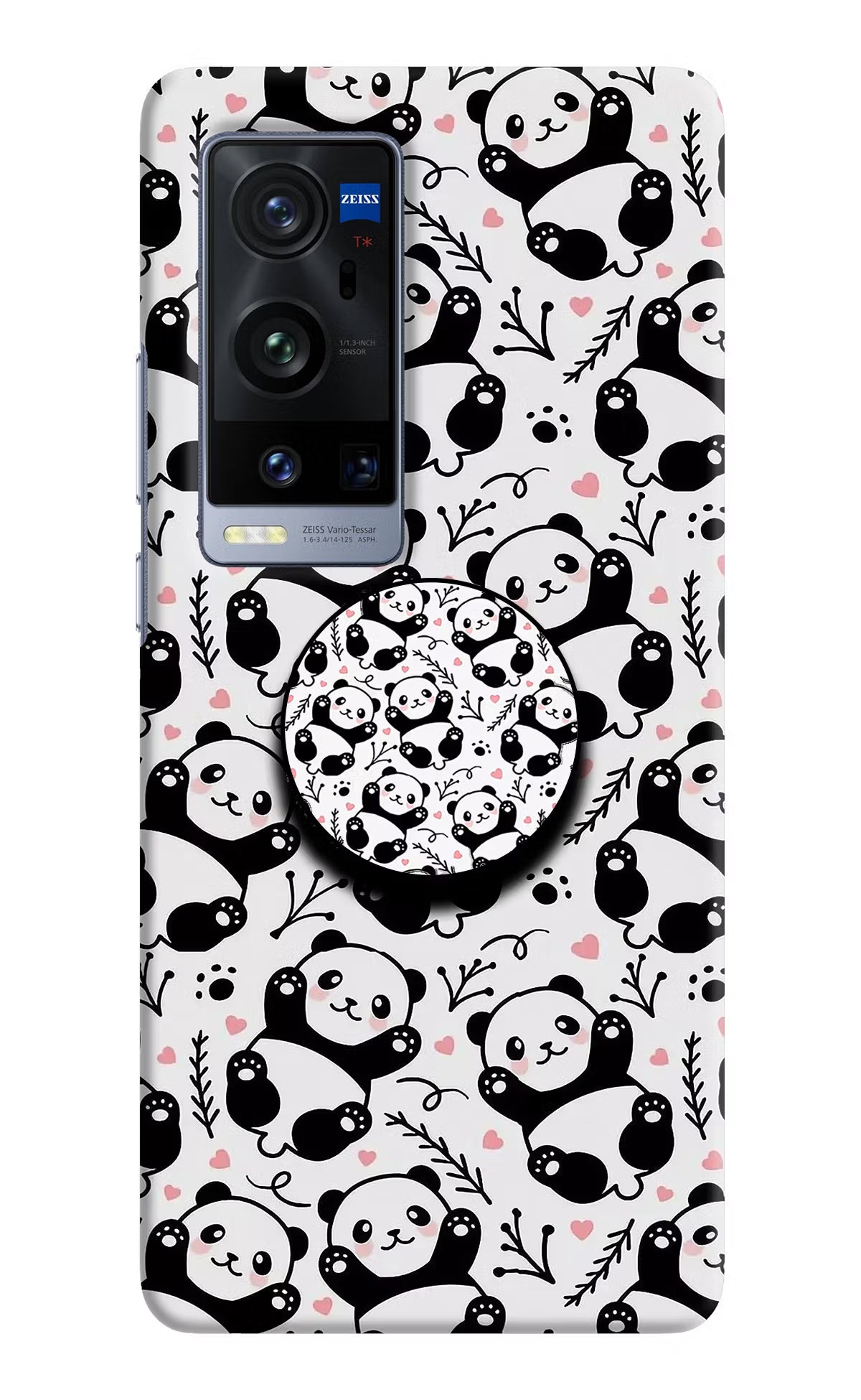 Cute Panda Vivo X60 Pro+ Pop Case by Casekaro
