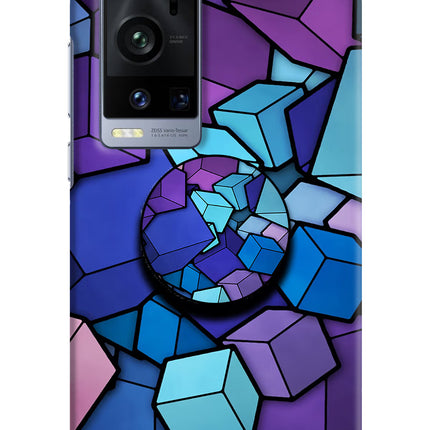 Cubic Abstract Vivo X60 Pro+ Pop Case by Casekaro