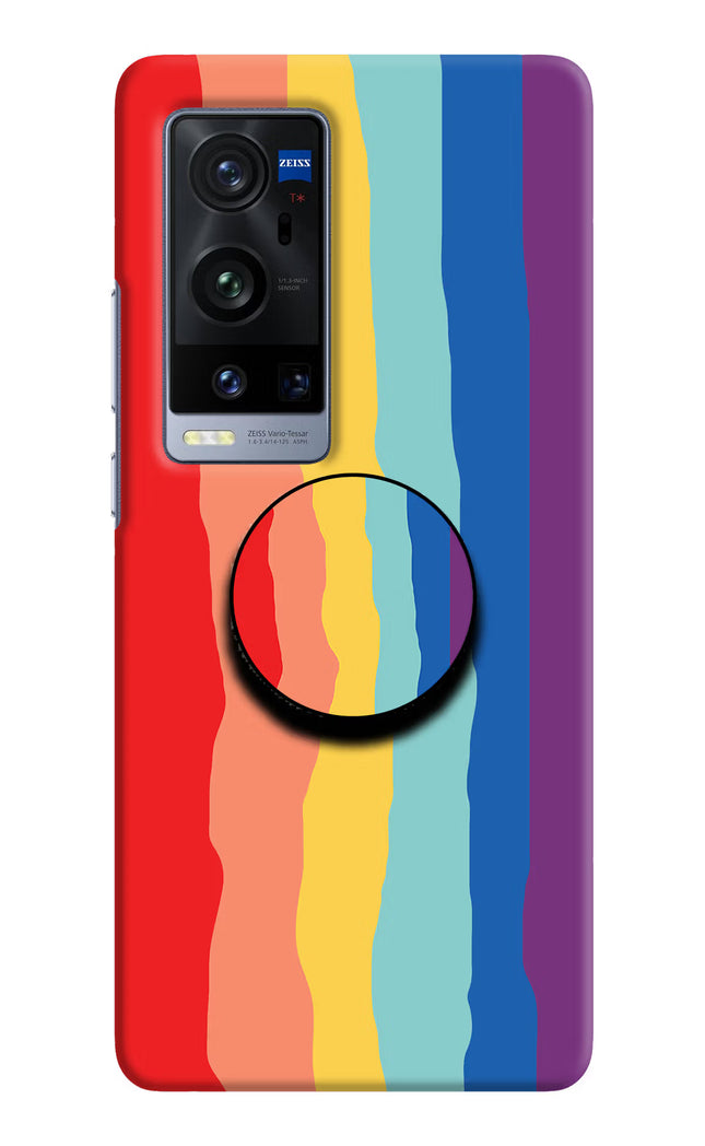 Rainbow Vivo X60 Pro+ Pop Case by Casekaro