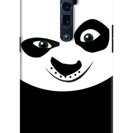 Panda Oppo Reno 10x Zoom Hard Case Back Cover by Casekaro