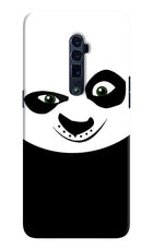Panda Oppo Reno 10x Zoom Hard Case Back Cover by Casekaro