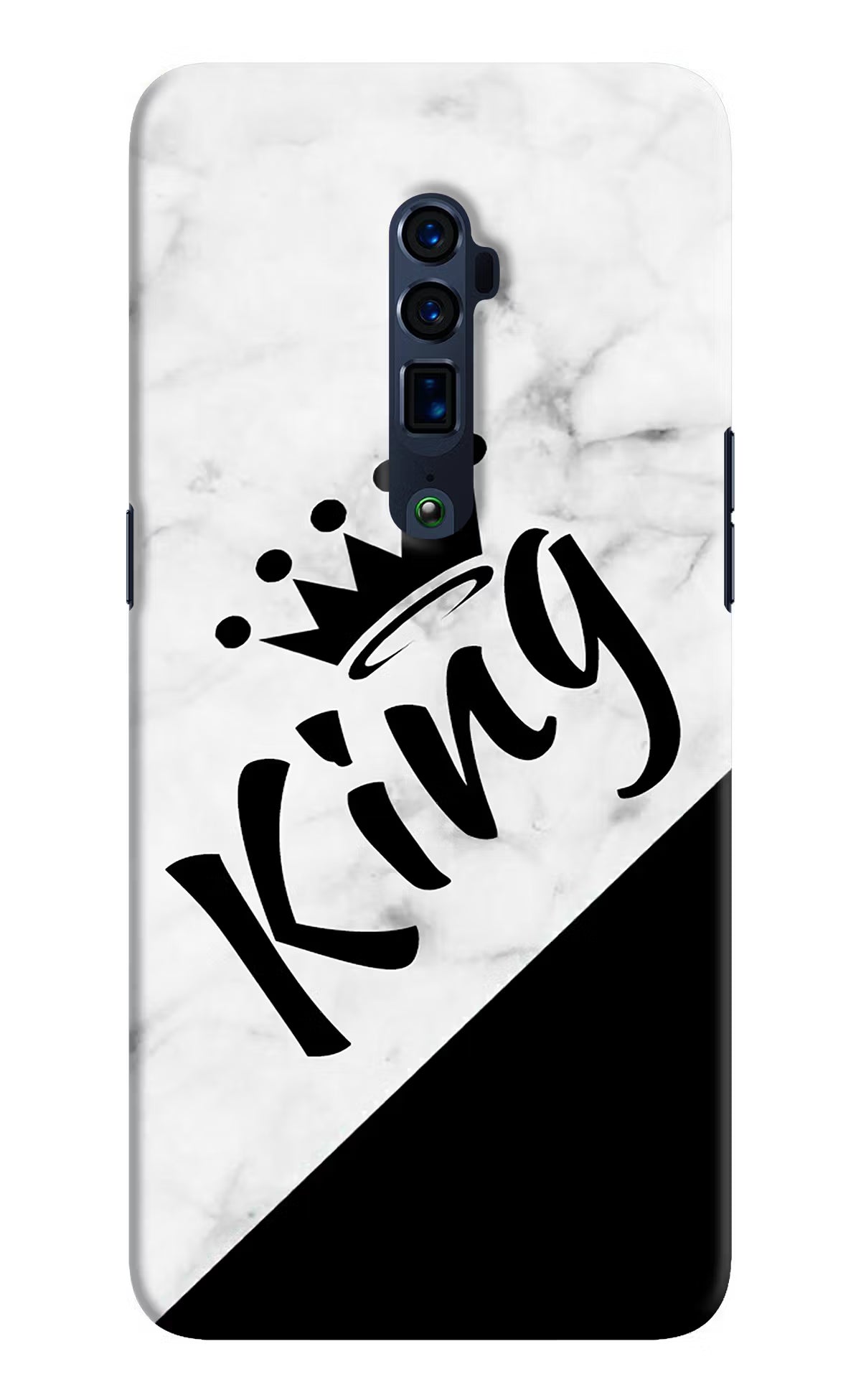 King Oppo Reno 10x Zoom Hard Case Back Cover by Casekaro