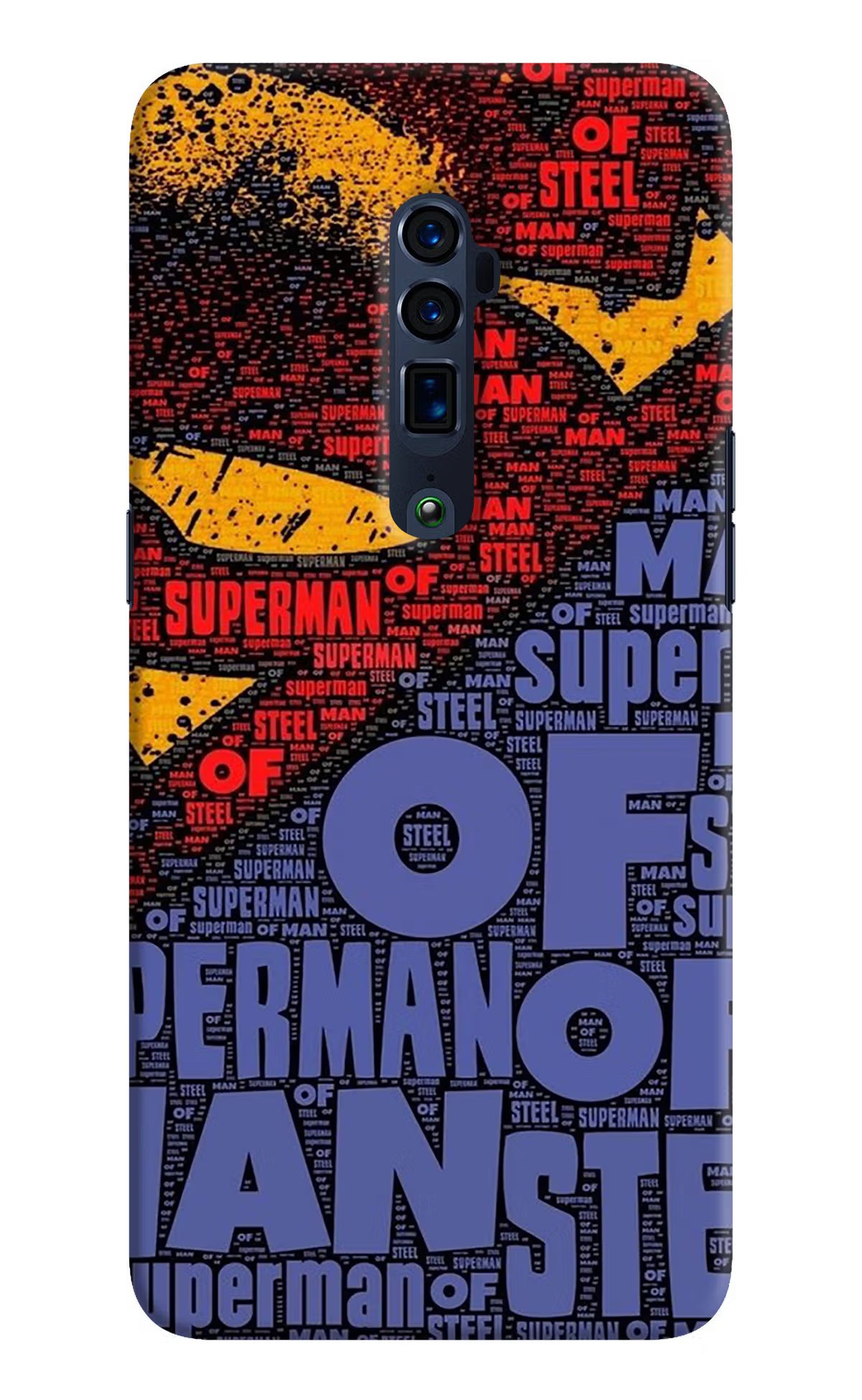 Superman Oppo Reno 10x Zoom Hard Case Back Cover by Casekaro