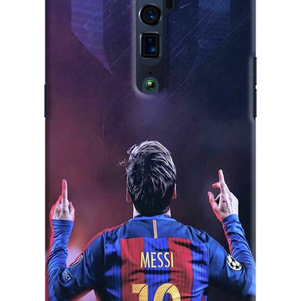 Messi Oppo Reno 10x Zoom Hard Case Back Cover by Casekaro