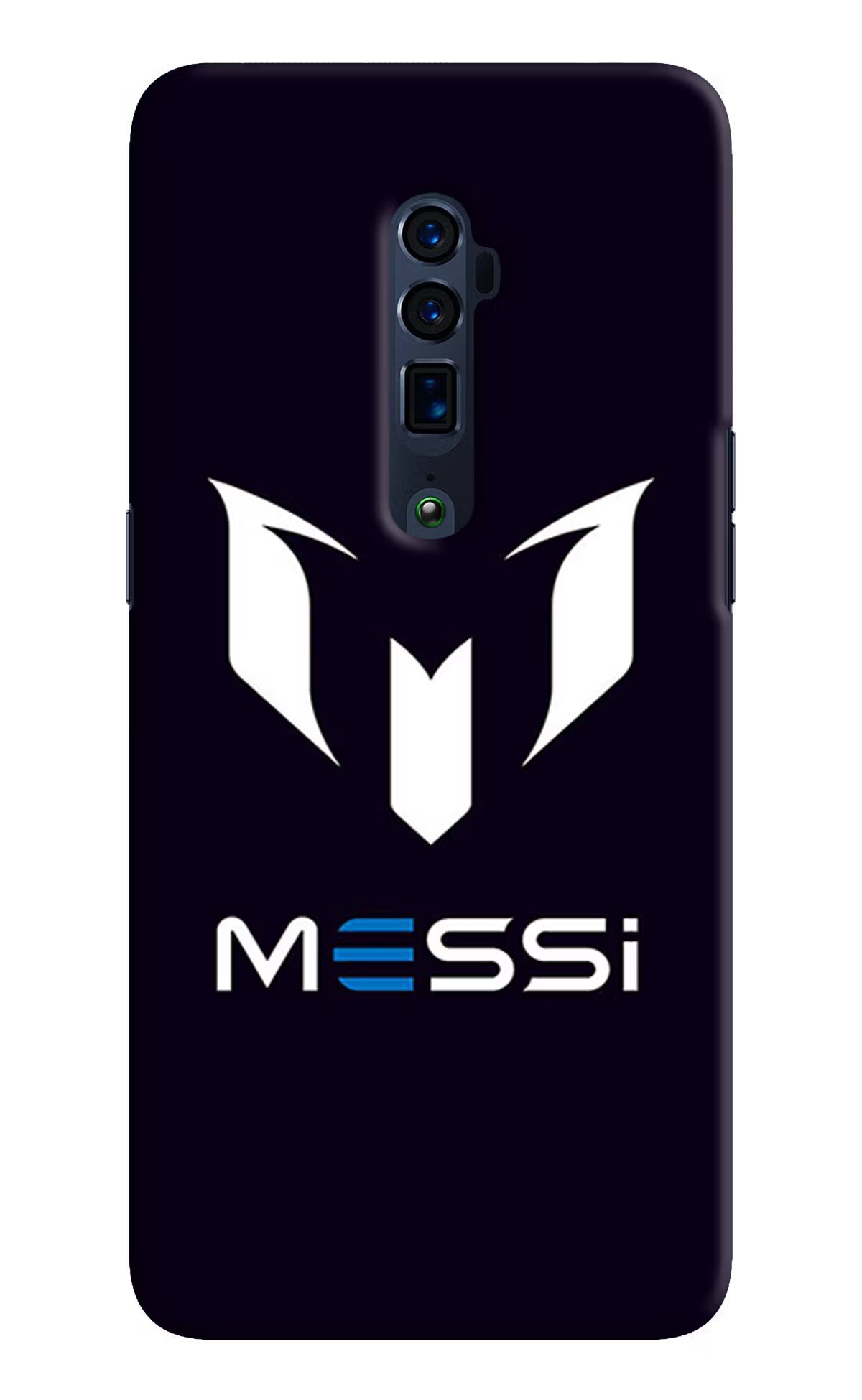Messi Logo Oppo Reno 10x Zoom Hard Case Back Cover by Casekaro