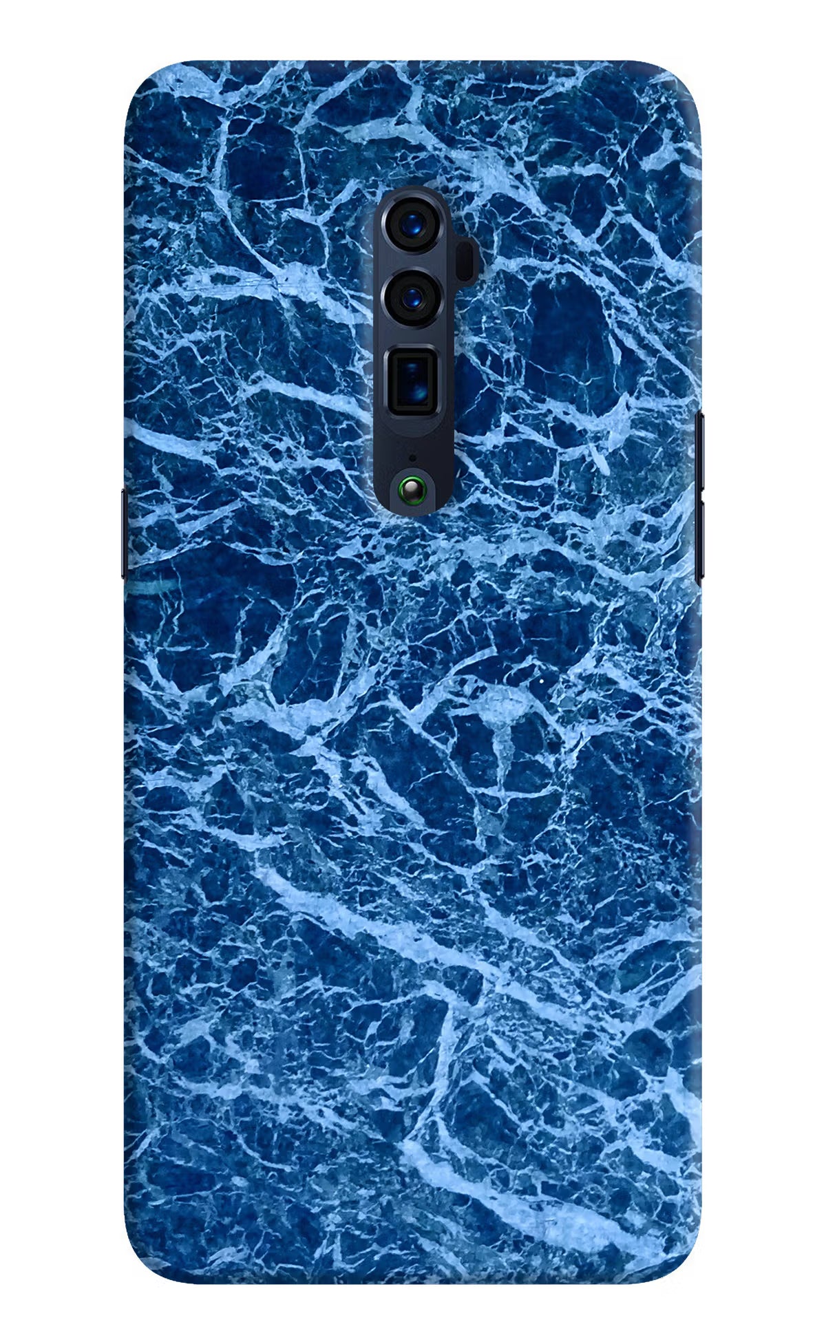 Blue Marble Oppo Reno 10x Zoom Hard Case Back Cover by Casekaro
