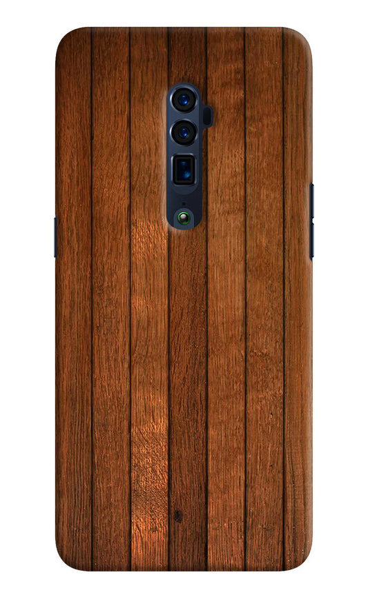 Wooden Artwork Bands Oppo Reno 10x Zoom Hard Case Back Cover by Casekaro