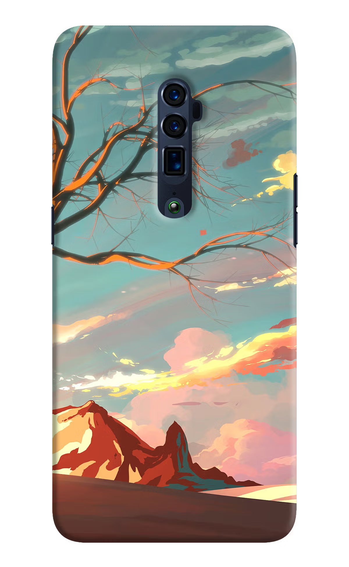 Scenery Oppo Reno 10x Zoom Hard Case Back Cover by Casekaro