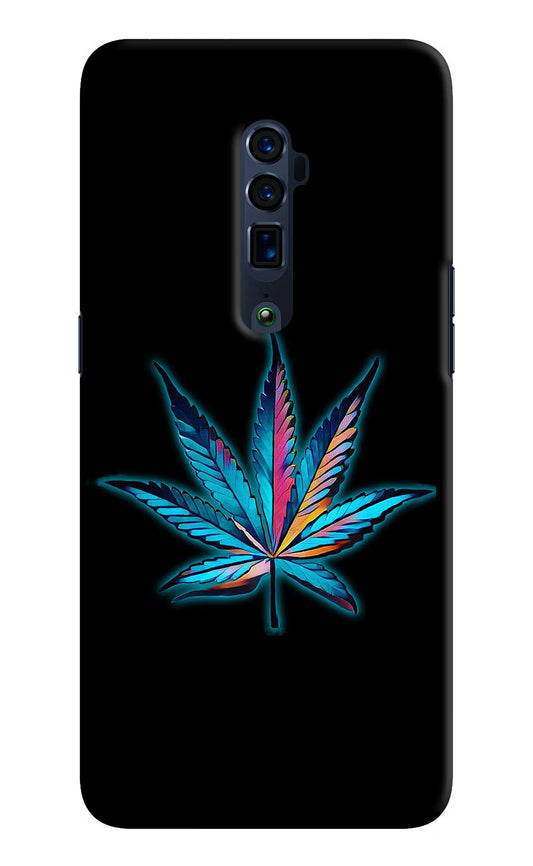 Weed Oppo Reno 10x Zoom Hard Case Back Cover by Casekaro