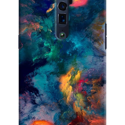 Artwork Paint Oppo Reno 10x Zoom Hard Case Back Cover by Casekaro