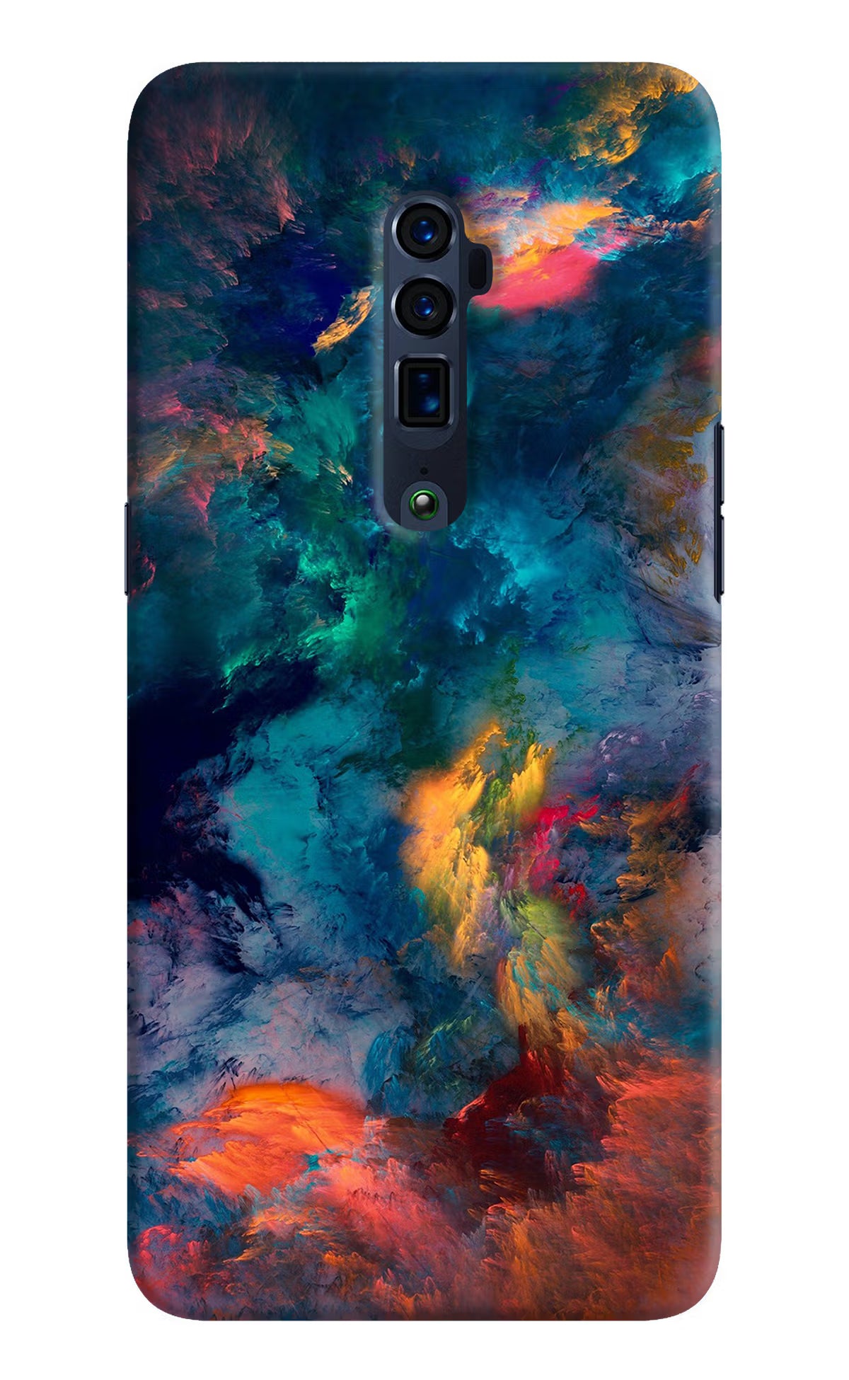 Artwork Paint Oppo Reno 10x Zoom Hard Case Back Cover by Casekaro