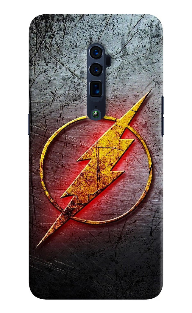Flash Oppo Reno 10x Zoom Hard Case Back Cover by Casekaro
