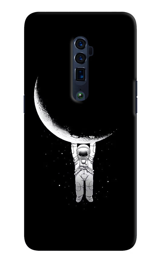 Moon Space Oppo Reno 10x Zoom Hard Case Back Cover by Casekaro