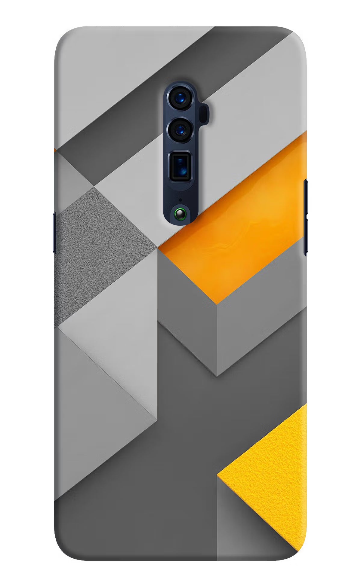 Abstract Oppo Reno 10x Zoom Hard Case Back Cover by Casekaro