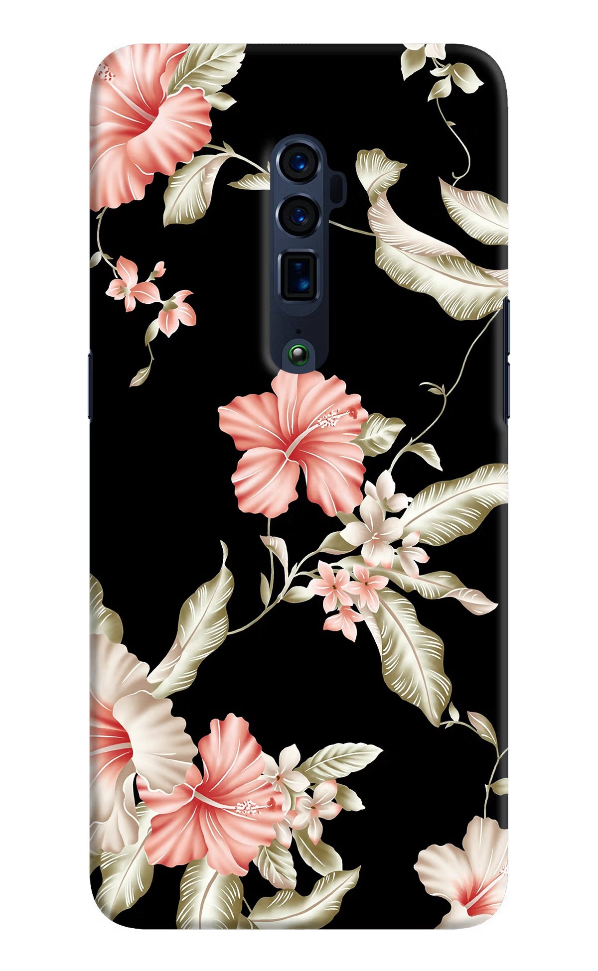 Flowers Oppo Reno 10x Zoom Hard Case Back Cover by Casekaro