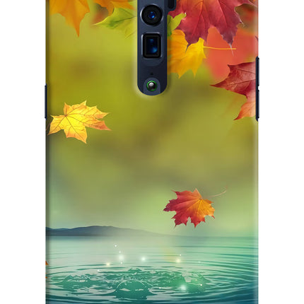 Flowers Oppo Reno 10x Zoom Hard Case Back Cover by Casekaro