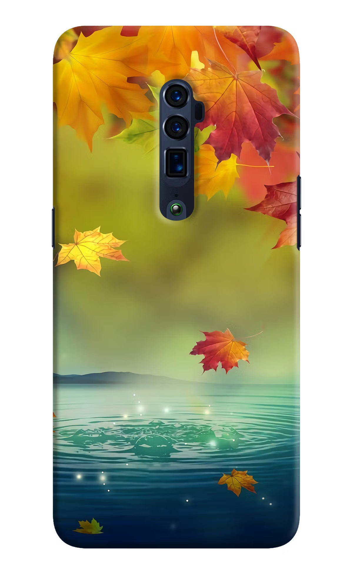 Flowers Oppo Reno 10x Zoom Hard Case Back Cover by Casekaro