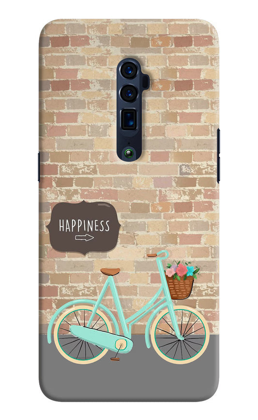 Happiness Artwork Oppo Reno 10x Zoom Hard Case Back Cover by Casekaro