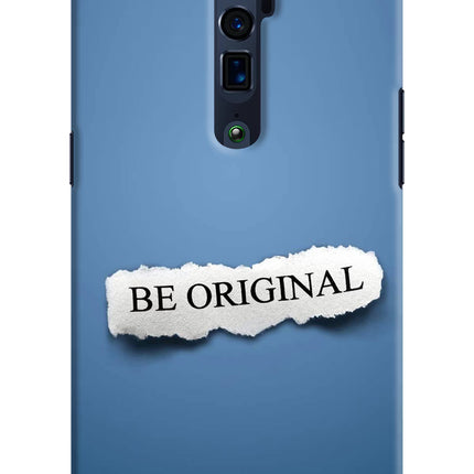 Be Original Oppo Reno 10x Zoom Hard Case Back Cover by Casekaro