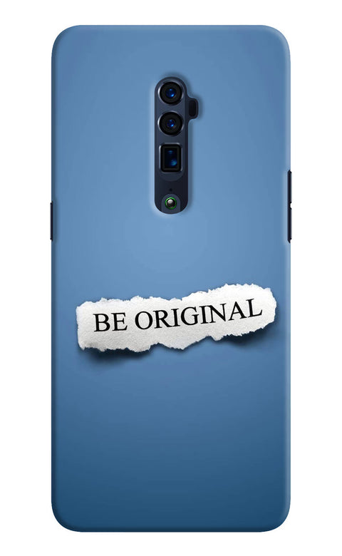 Be Original Oppo Reno 10x Zoom Back Cover