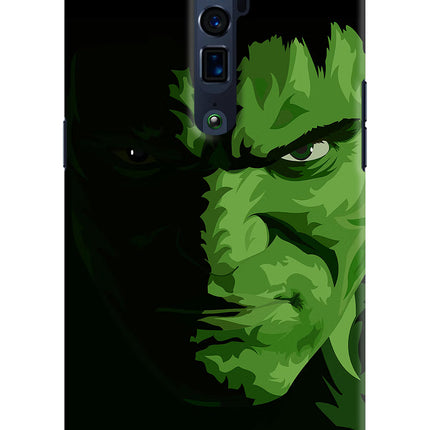 HULK Oppo Reno 10x Zoom Hard Case Back Cover by Casekaro
