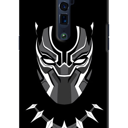 Black Panther Oppo Reno 10x Zoom Hard Case Back Cover by Casekaro