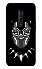 Black Panther Oppo Reno 10x Zoom Hard Case Back Cover by Casekaro