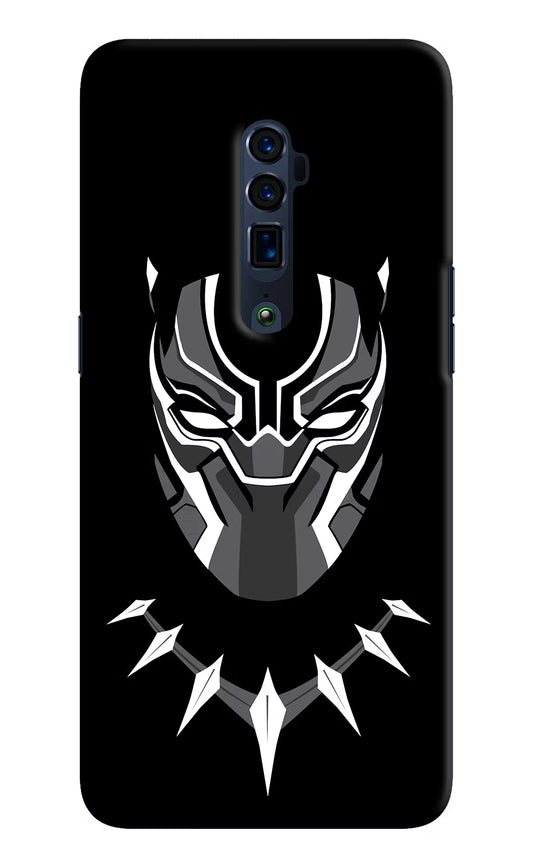 Black Panther Oppo Reno 10x Zoom Hard Case Back Cover by Casekaro