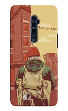 Adventurous Oppo Reno 10x Zoom Hard Case Back Cover by Casekaro