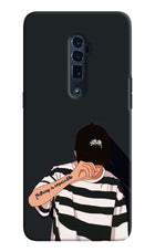Aesthetic Boy Oppo Reno 10x Zoom Hard Case Back Cover by Casekaro