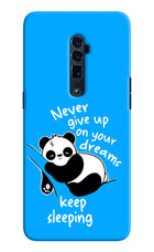 Keep Sleeping Oppo Reno 10x Zoom Hard Case Back Cover by Casekaro